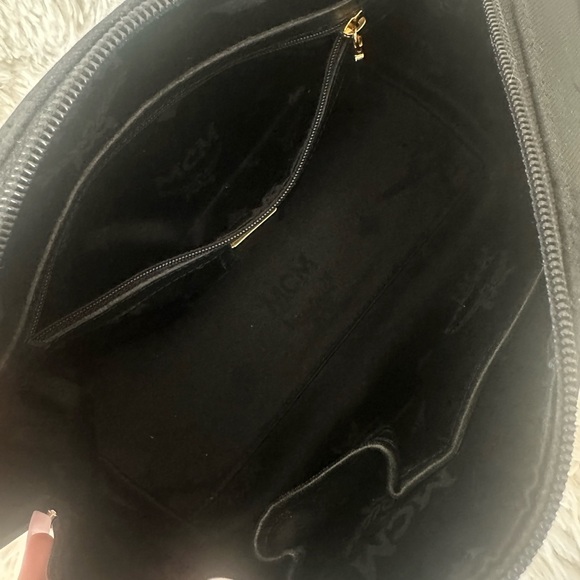 MCM Black Satchel Boston Bag - Picture 7 of 13